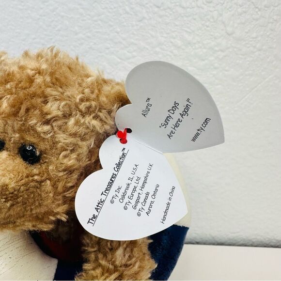 TY Attics Treasure Allura Swim Bear VTG - Picture 2 of 3